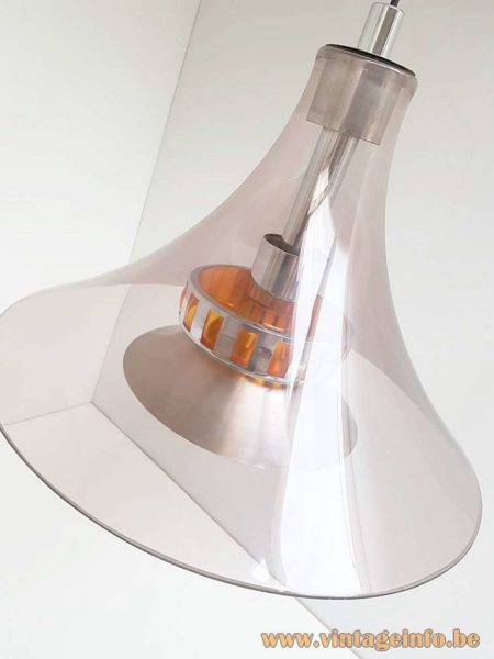 Smoked Acrylic Pendant Light 2