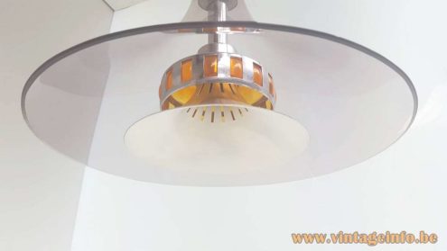 Smoked Acrylic Pendant Light 3