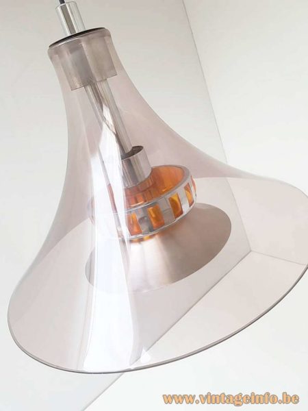 Smoked Acrylic Pendant Light 4
