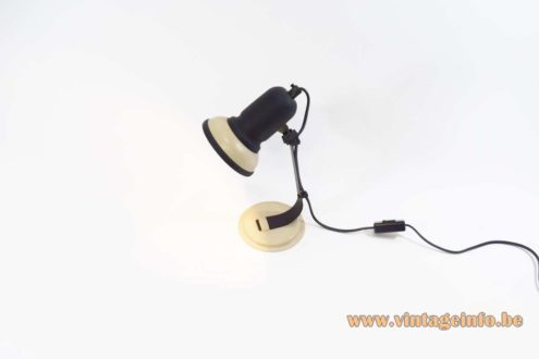 Beige 1970s Desk Lamp 3