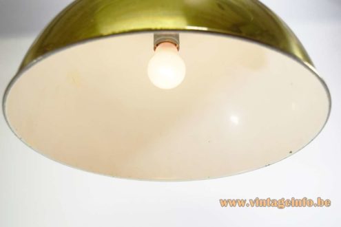 Brass Dome Pendant Light 2