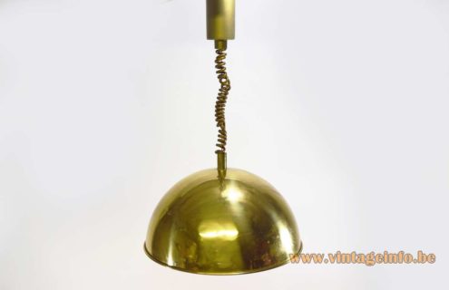 Brass Dome Pendant Light 4