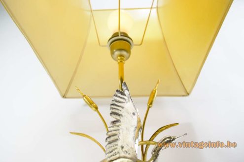 Cattails Heron Table Lamp 3