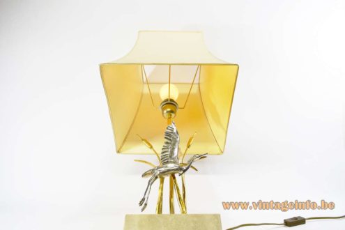Cattails Heron Table Lamp 5