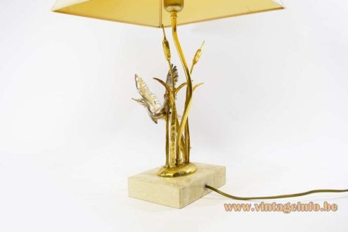 Cattails Heron Table Lamp 8