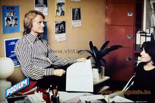 Philips Tobrouk Table Lamp - Claude François 1972 - Podium Magazine