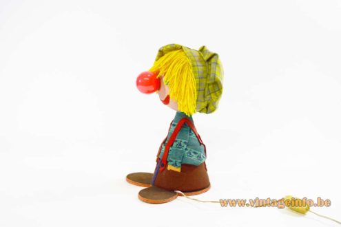 Felt Clown Table Lamp 5