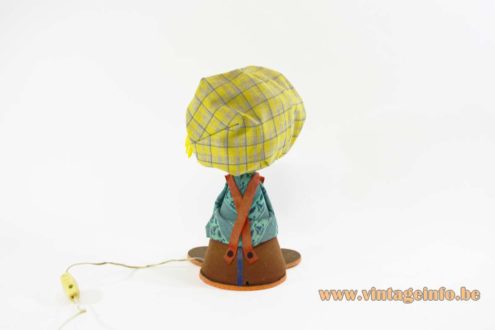 Felt Clown Table Lamp 6