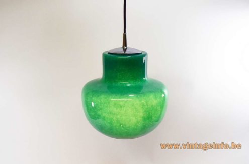 Green Glass Pendant Light 6