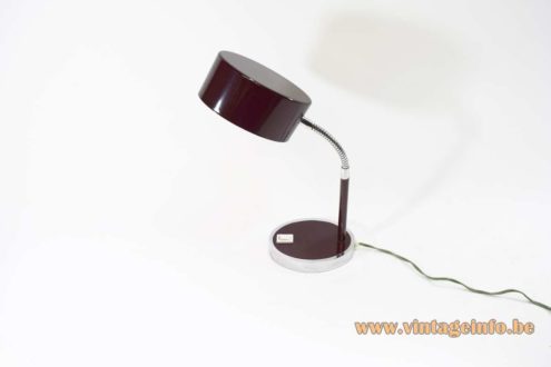 Purple Brown Desk Lamp 2