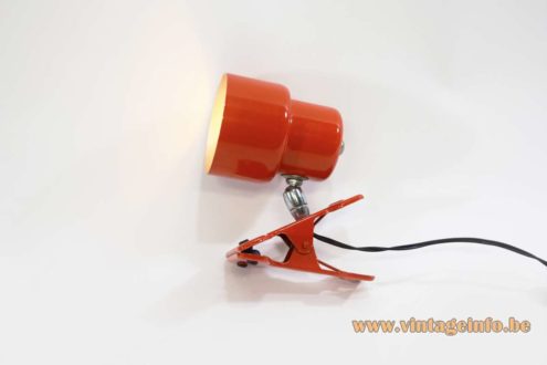 Red Clamp Lamp 1