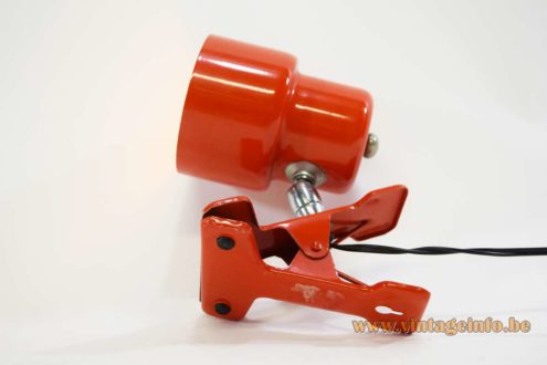 Red Clamp Lamp 2