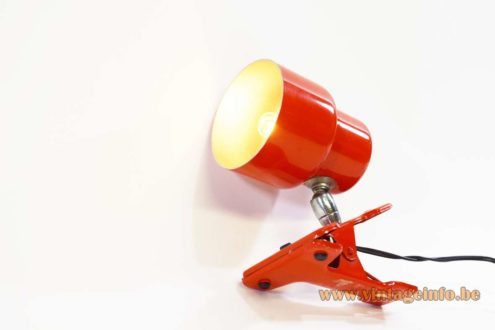Red Clamp Lamp 3