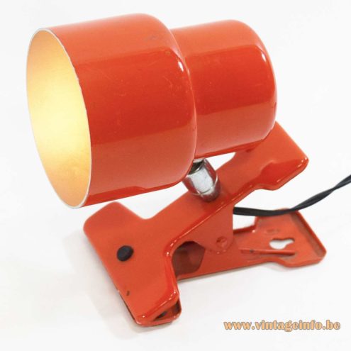 Red Clamp Lamp 8
