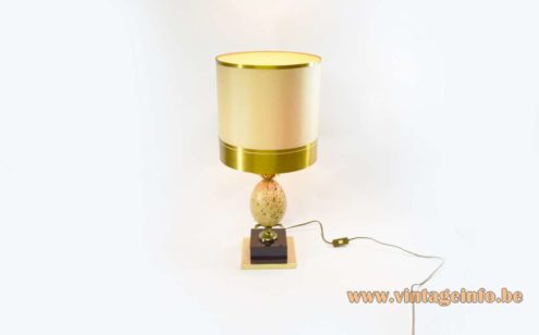 Travertine Pineapple Table Lamp 4