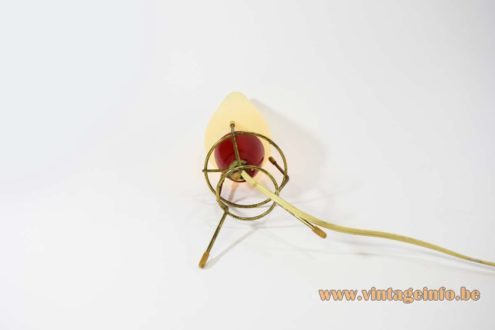 1950s Tripod Bedside Lamp 6