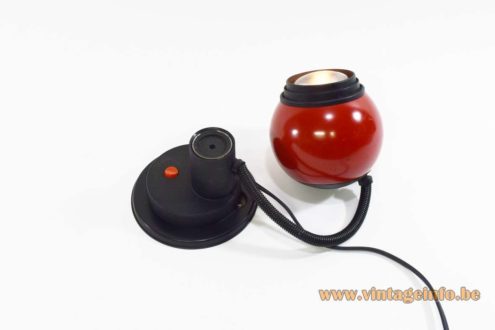 1970s Magnetic Table Lamp 6