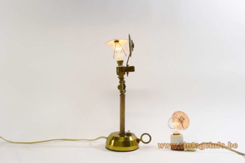 1950s Candlestick Lab Lamp 6