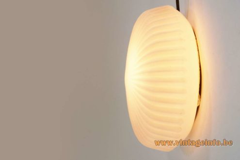 1950s Scandinavian Flush Mount 5