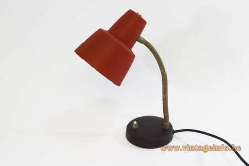 1960s Wrinkle Paint Desk Lamp 2