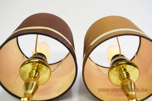 Boulanger Brass Bedside Lamps 5