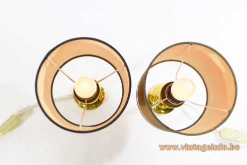 Boulanger Brass Bedside Lamps 6