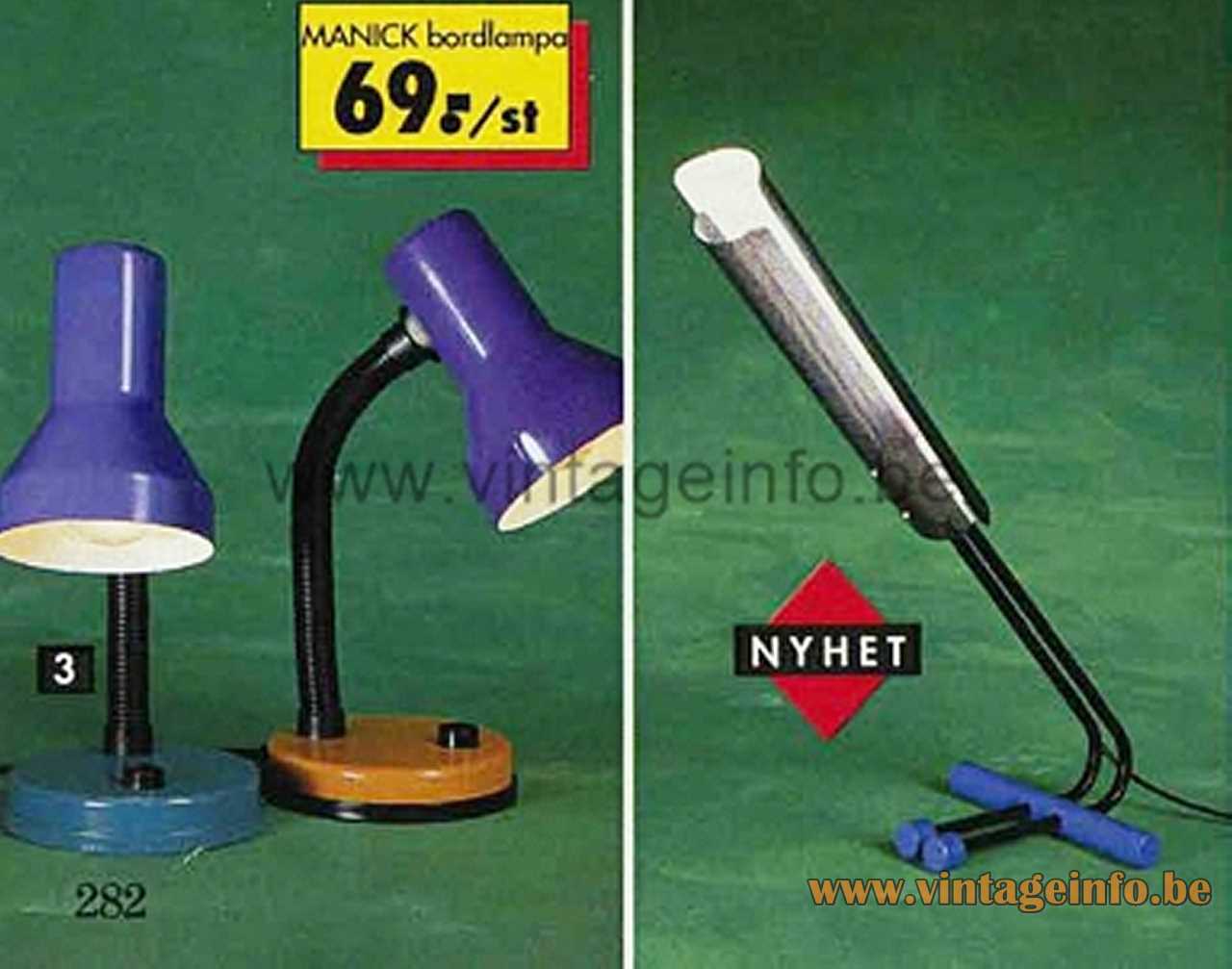 spons Memo Picasso Fischer Leuchten Desk Lamp –Vintageinfo – All About Vintage Lighting