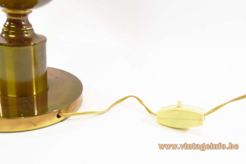 1960s Brass Table Lamp 6