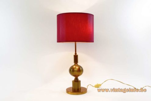 1960s Brass Table Lamp 7