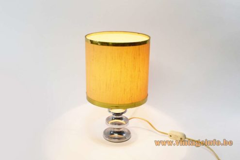 1970s Chromed Table Lamp 2