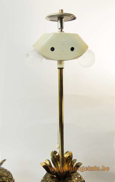 1970s Pineapple Table Lamp 4