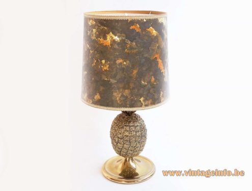 1970s Pineapple Table Lamp 5
