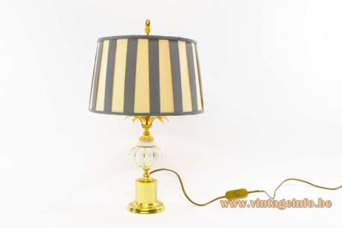 1980s Reed Table Lamp 7