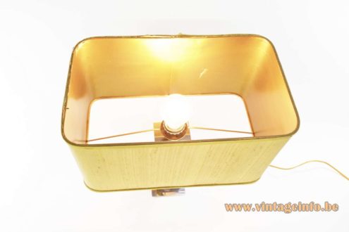 Brass And Stainless Steel Table Lamp 4