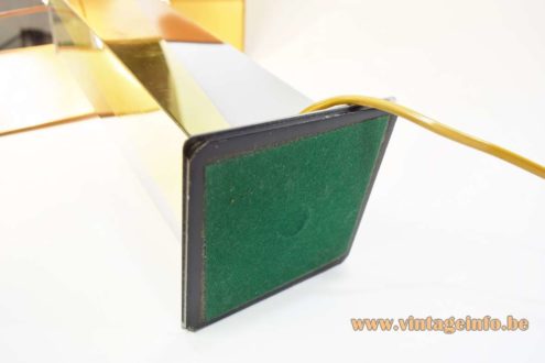 Brass And Stainless Steel Table Lamp 7