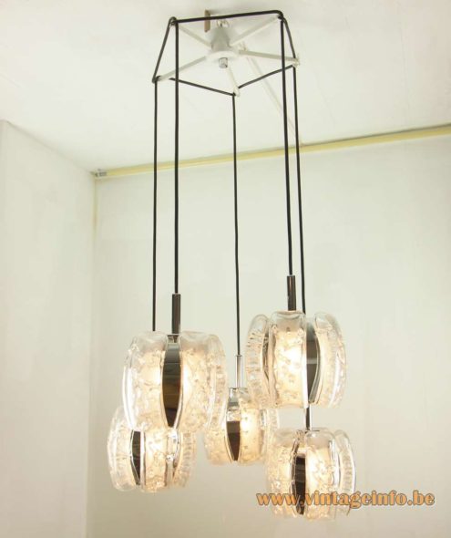 Doria Cascading Pendant Chandelier3