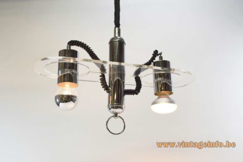 Rise Fall Spotlight Pendant Lamp 1