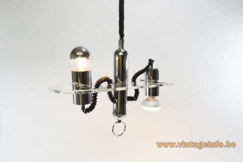 Rise Fall Spotlight Pendant Lamp 4