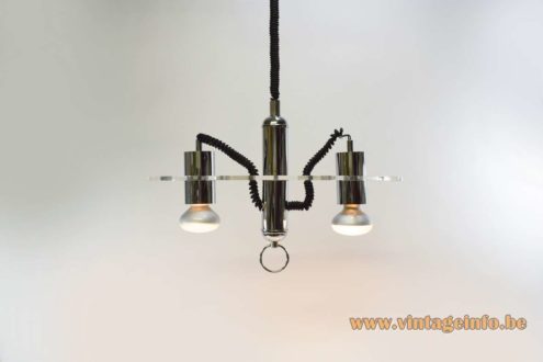 Rise Fall Spotlight Pendant Lamp 5