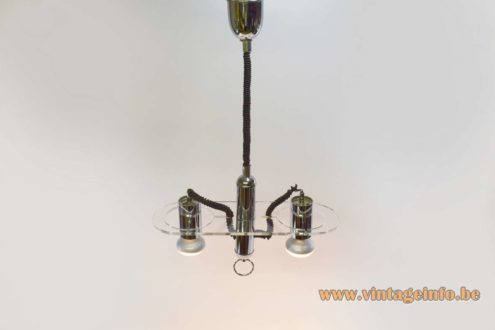 Rise Fall Spotlight Pendant Lamp 6
