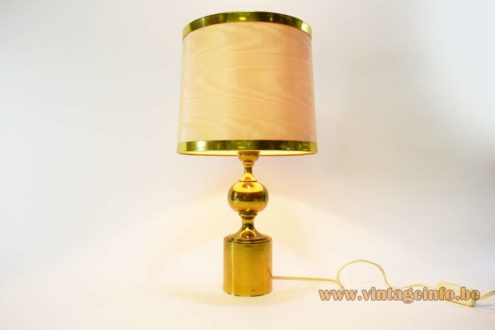 1970s Brass Table Lamp 2