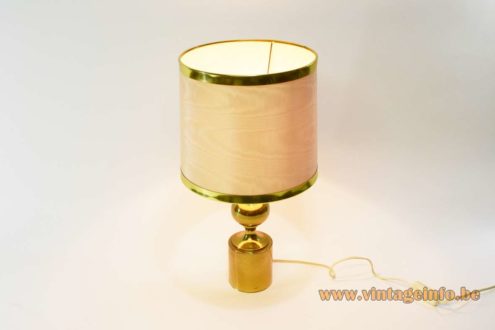 1970s Brass Table Lamp 3