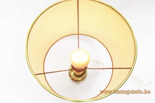 1970s Brass Table Lamp 6