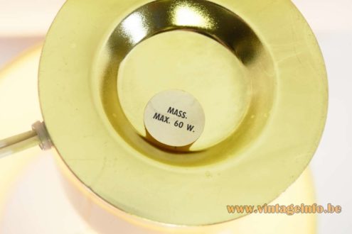 1970s Brass Table Lamp 8