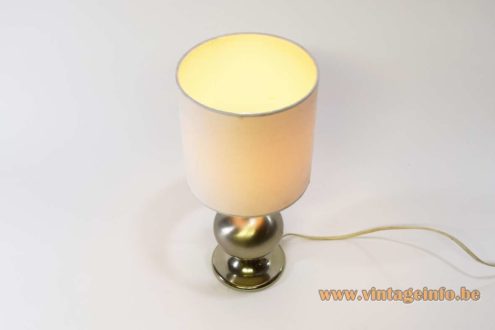 1970s Chromed Ball Table Lamp 3