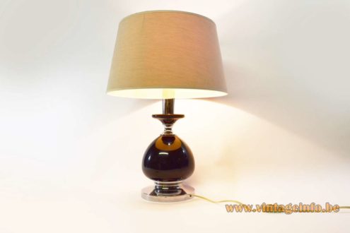 1970s Massive Table Lamp 4