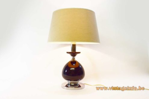1970s Massive Table Lamp 7