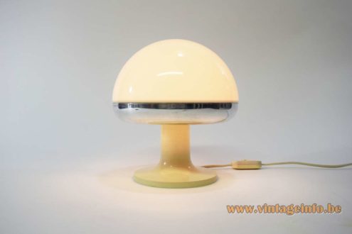 1970s Mushroom Table Lamp 4
