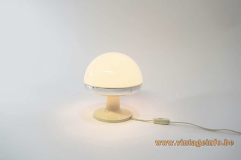 1970s Mushroom Table Lamp 5