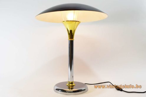 1980s Bauhaus Table Lamp 5